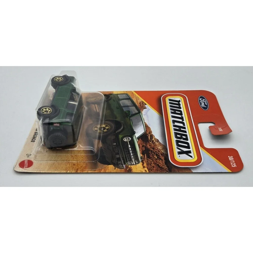 Matchbox 2025 Ford Bronco 30/125 Green Diecast SUV Off Road Vehicle New‎
